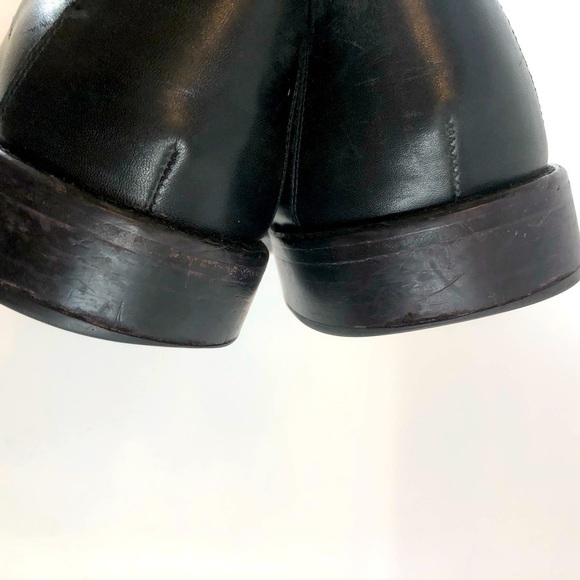 Johnston & Murphy Black Leather Oxfords main image 5